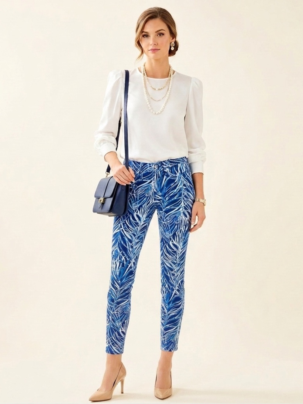 Vibrant Blue Lilly Pulitzer pants!